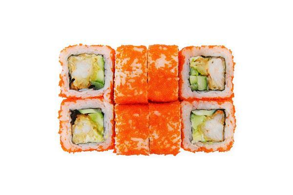 Калифорния с креветкой темпура